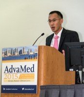 Eric Chen, director of FDA’s Humanitarian Use Devices Program at the AdvaMed 2015 conference. 