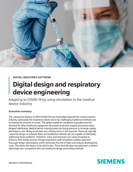Adapting to COVID-19 with simulation in the medical device industry