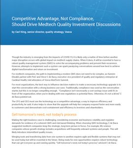 Supplier Quality as Competitive Advantage: Perspectives from PwC, Cardinal Health, and Veeva