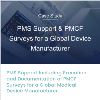 PMS Report & PMCF Surveys